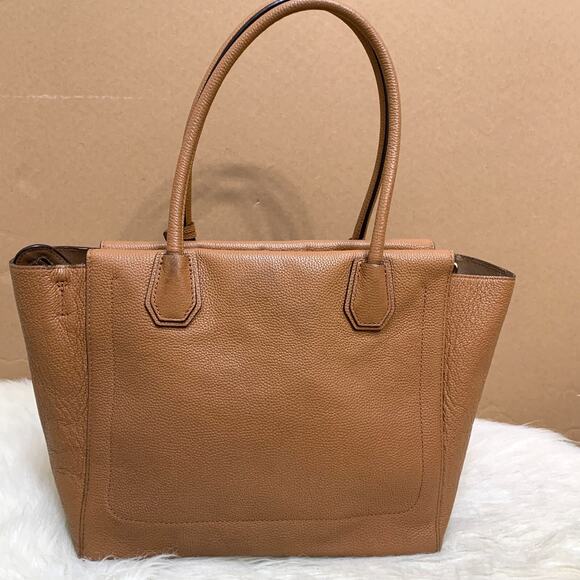MICHAEL KORS Large Luggage Saffiano Leather MERCER Top Zip E/W Gallery Tote - Picture 3 of 14